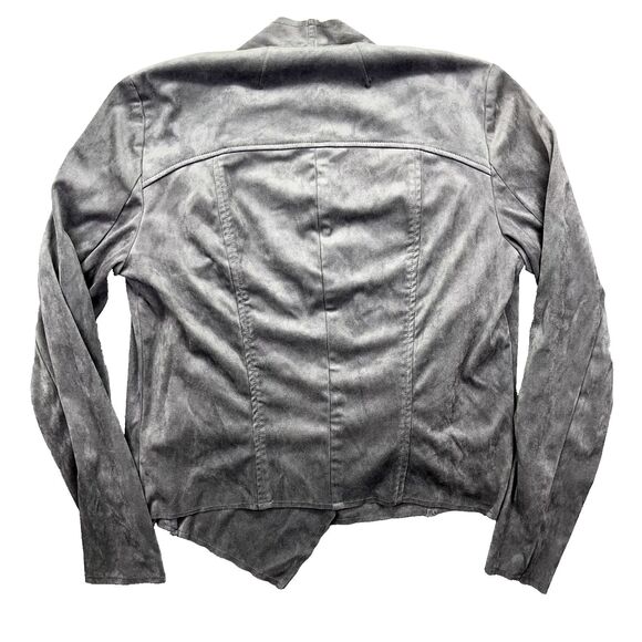 Kut from The Kloth Gray Long Sleeve Open Blazer Sz L Cardigan Whimsygoth - Picture 9 of 15